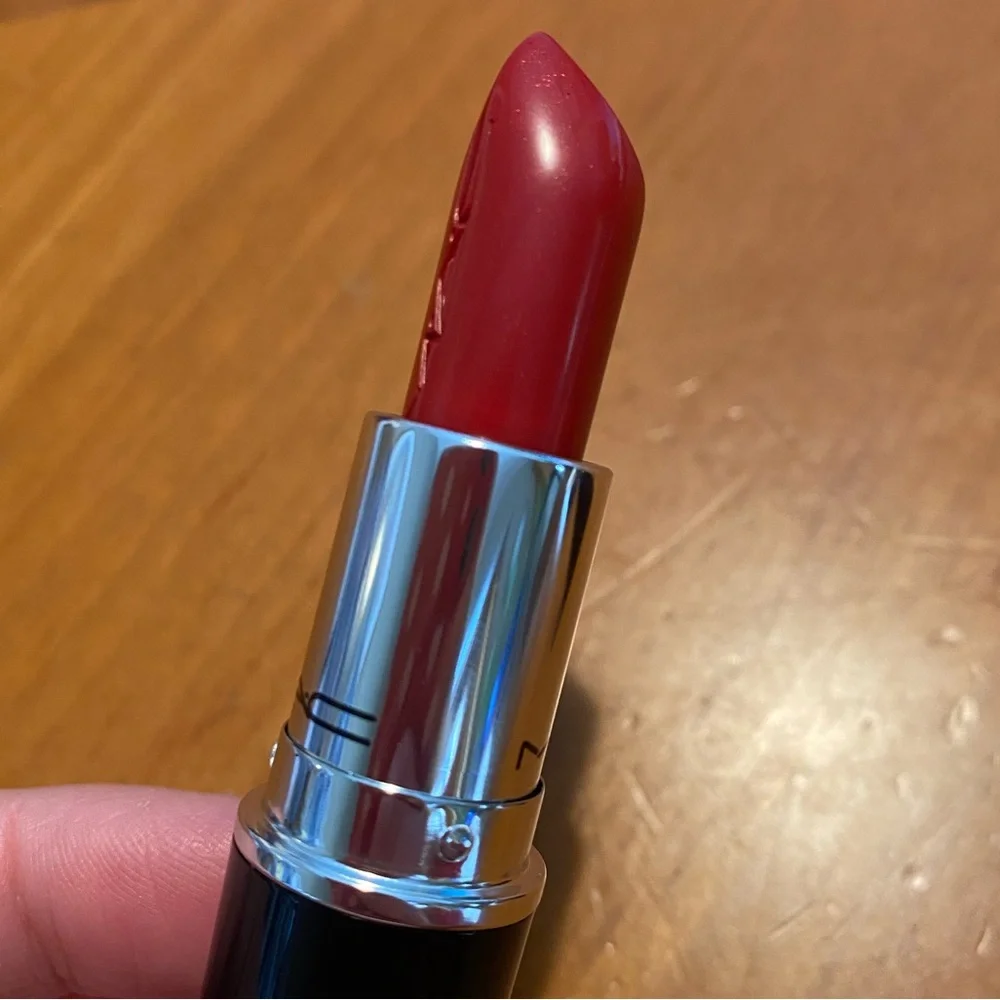 MAC Lustreglass Lipstick Lady Bug